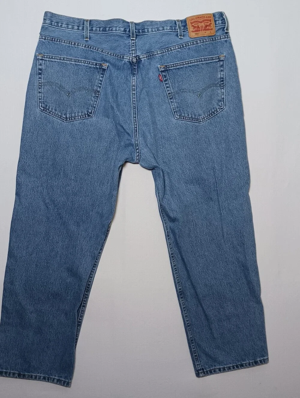 Levi's 550 Mens Relaxed Fit Jeans 44X30 Medium Wash Denim
